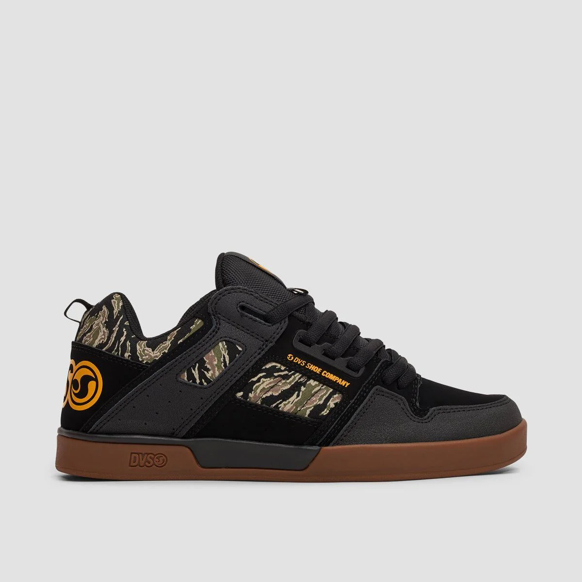 DVS Comanche 2.0+ Shoes - Black/Jungle/Camo Nubuck