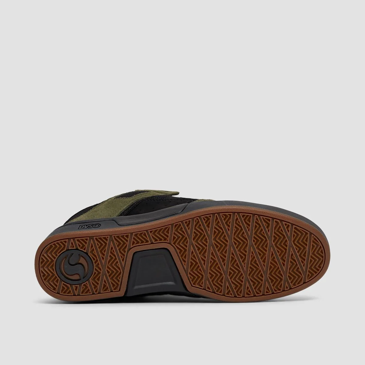 DVS Comanche 2.0+ Shoes - Black/Olive/Gold Nubuck - Image 5