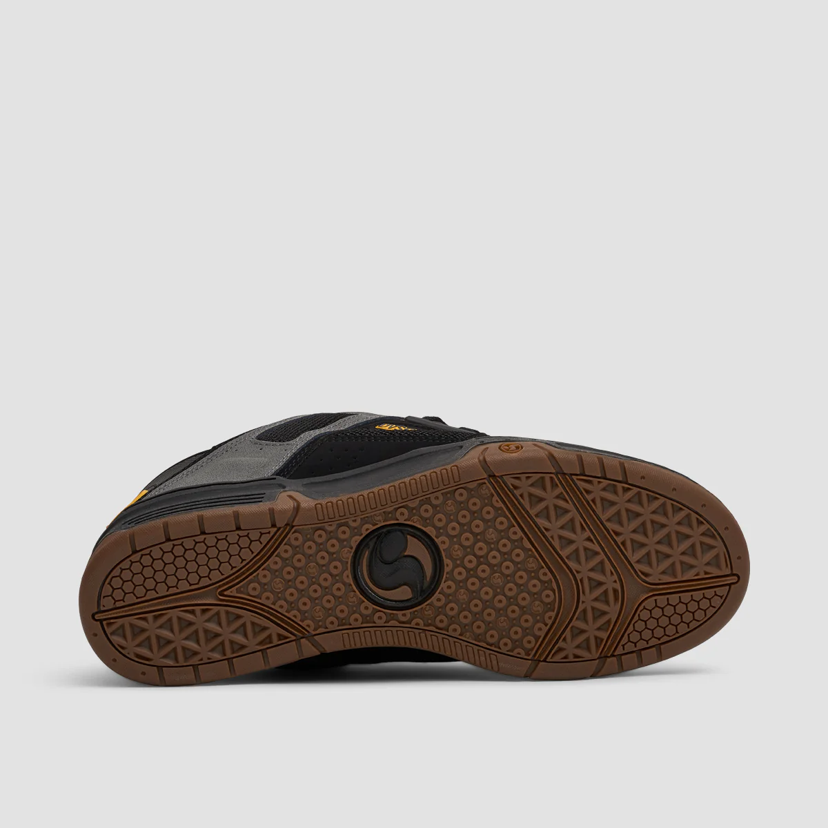 DVS Comanche Shoes - Black/Charcoal/Gum/Gold Fusion Nubuck - Image 5