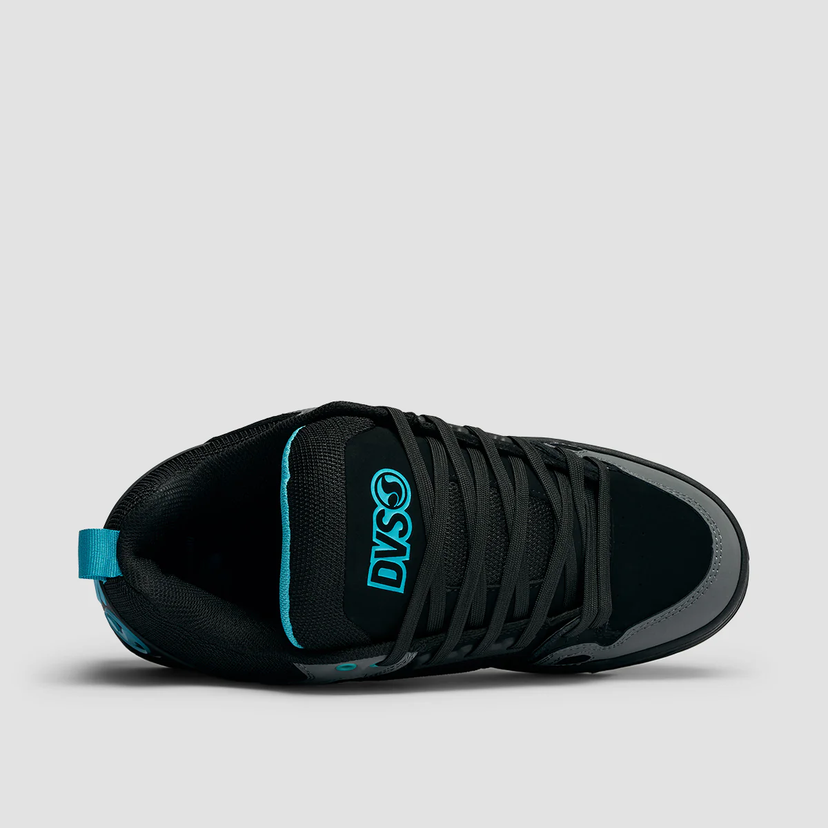 DVS Comanche Shoes - Black/Turquoise/Gum Nubuck - Image 4