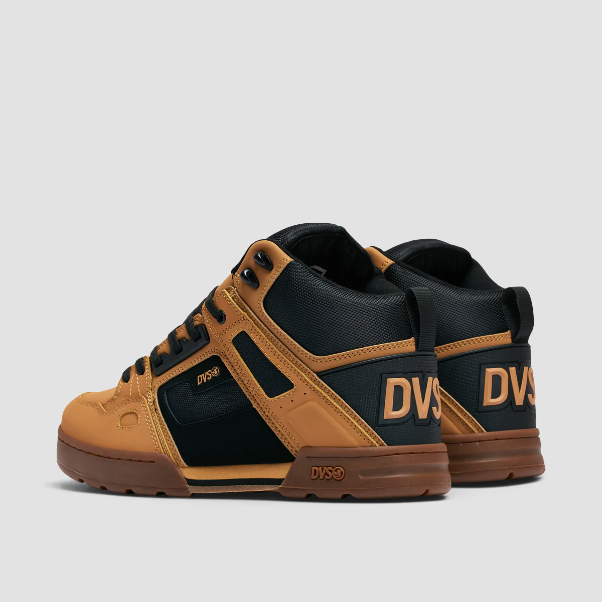 DVS Comanche Boots Tan/Black/Gum Nubuck - Image 3