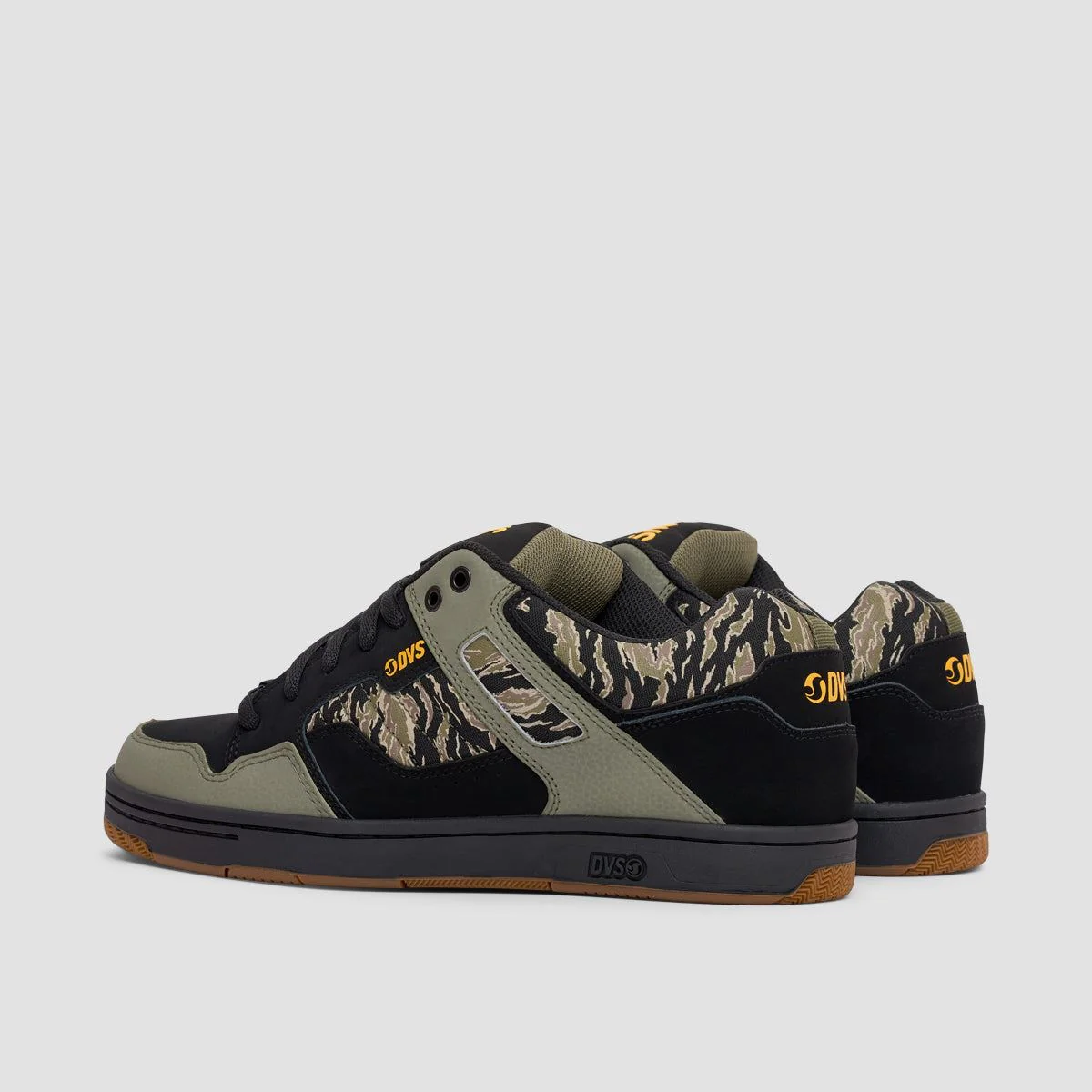 DVS Enduro 125 Shoes - Black/Jungle/Camo Nubuck - Image 3