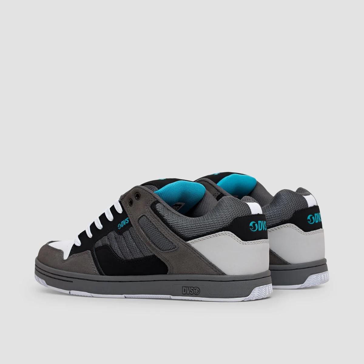DVS Enduro 125 Shoes - Charcoal/White/Black Nubuck - Image 3