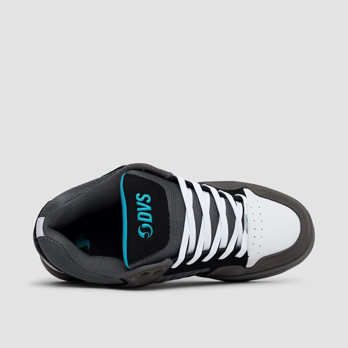 DVS Enduro 125 Shoes - Charcoal/White/Black Nubuck - Image 4