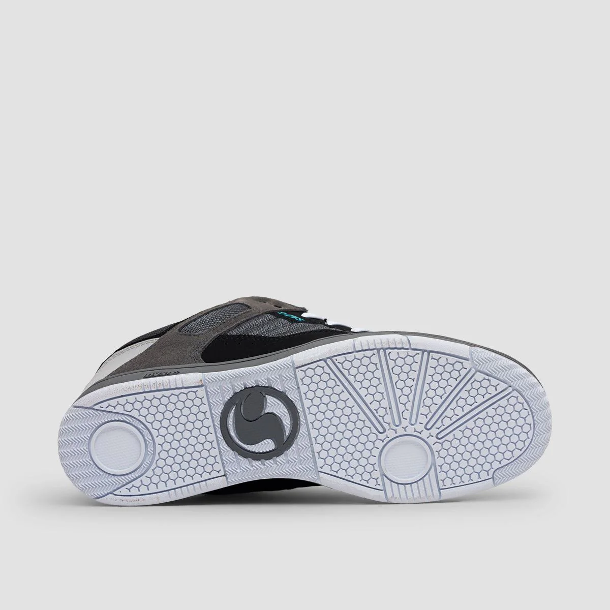 DVS Enduro 125 Shoes - Charcoal/White/Black Nubuck - Image 5
