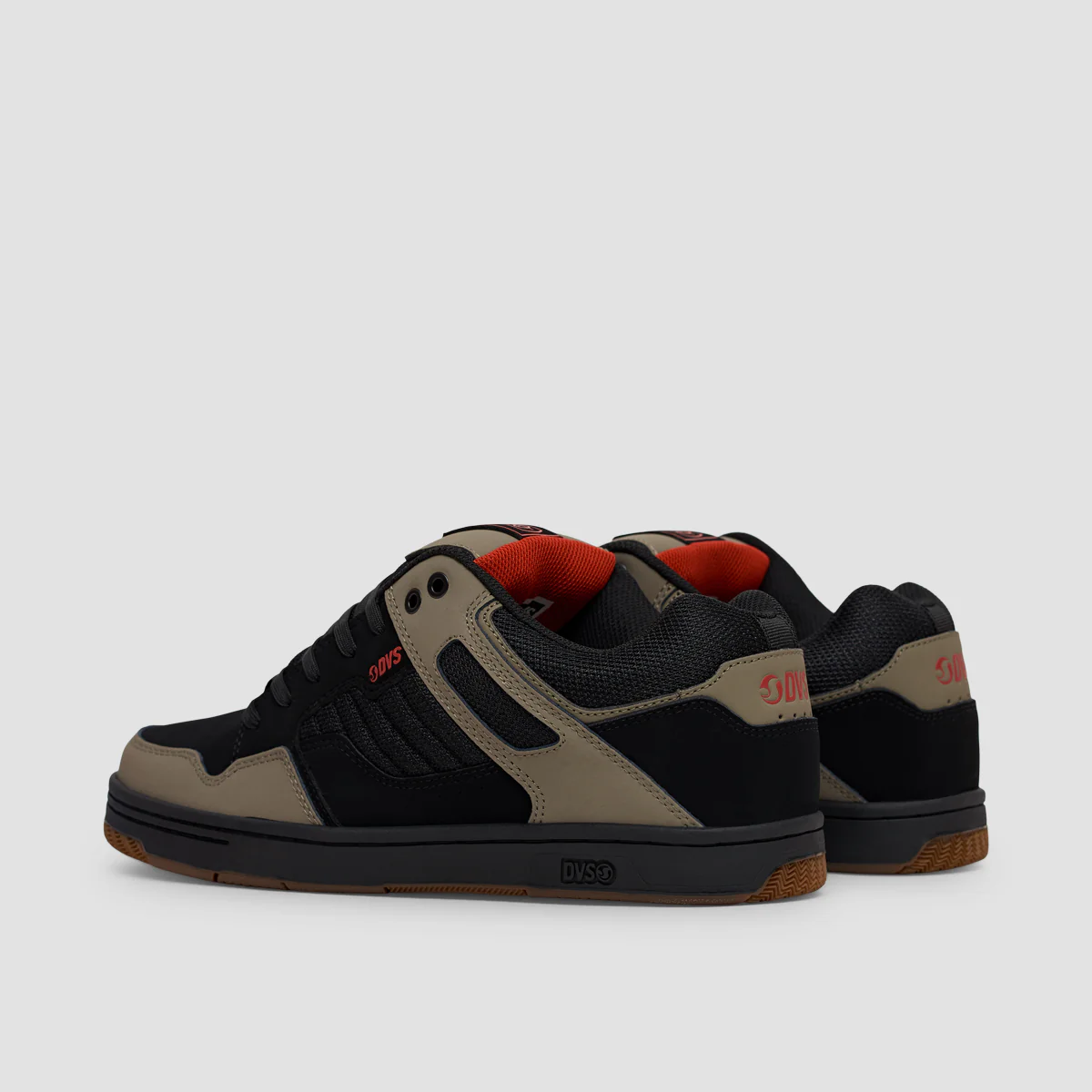 DVS Enduro 125 Lutzka Shoes - Brindle/Black/Red Nubuck - Image 3