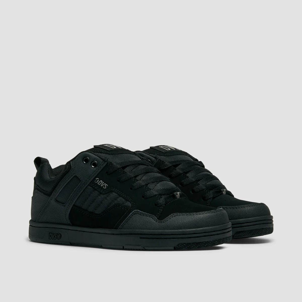 DVS Enduro 125 Shoes - Black/Charcoal Nubuck - Image 2