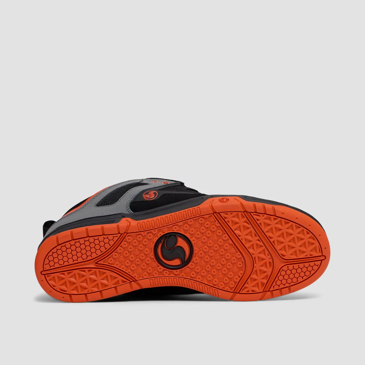 DVS Gambol Shoes - Black/Charcoal/Red Nubuck - Image 5