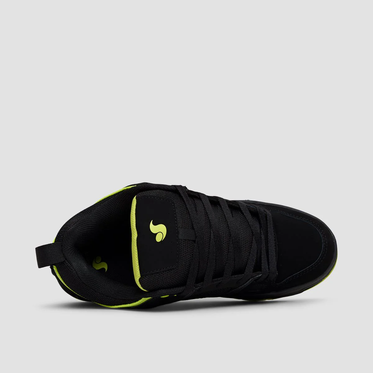 DVS Gambol Shoes - Black/Lime/PU Nubuck - Image 4