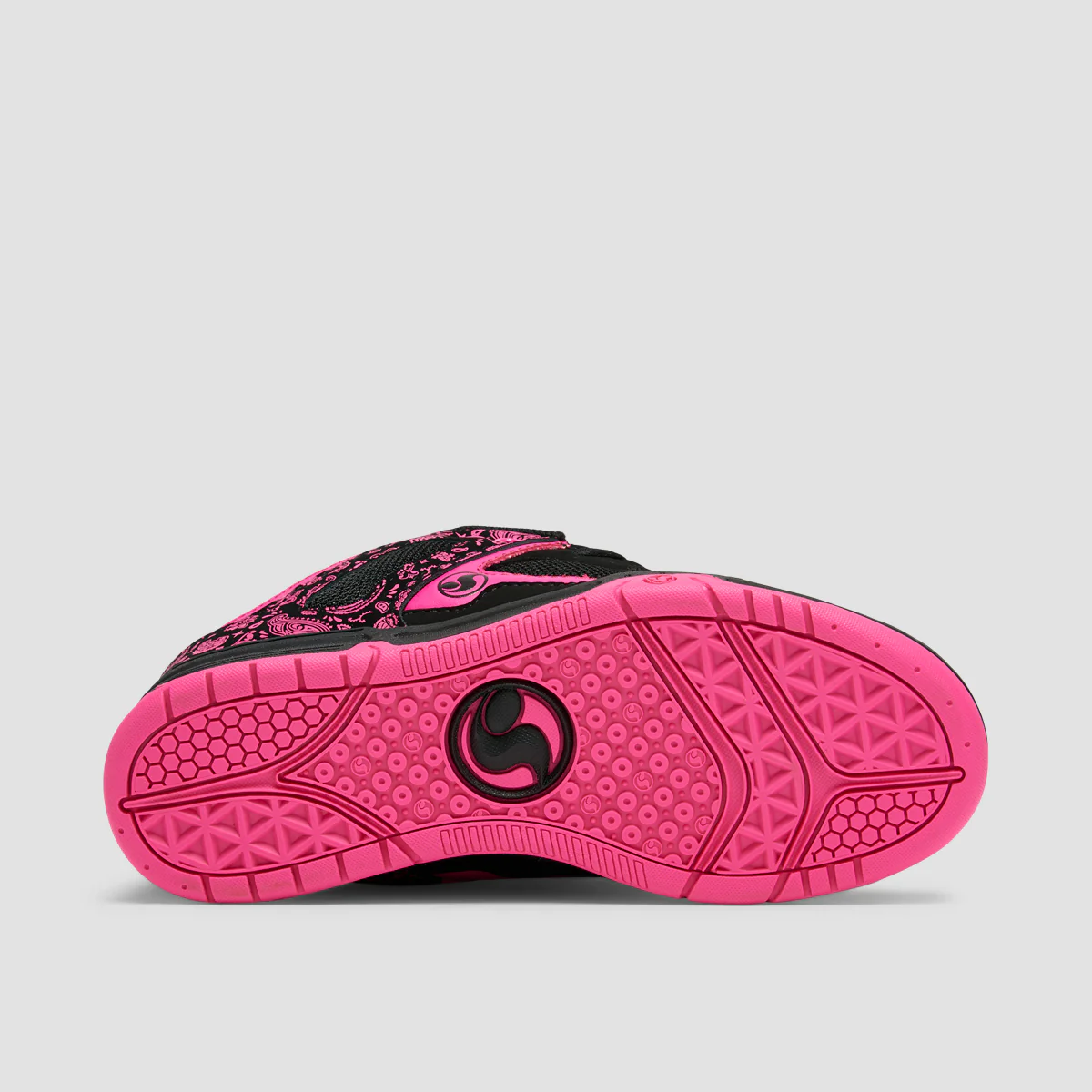 DVS Gambol Shoes - Black/Pink/Black Nubuck - Womens - Image 5