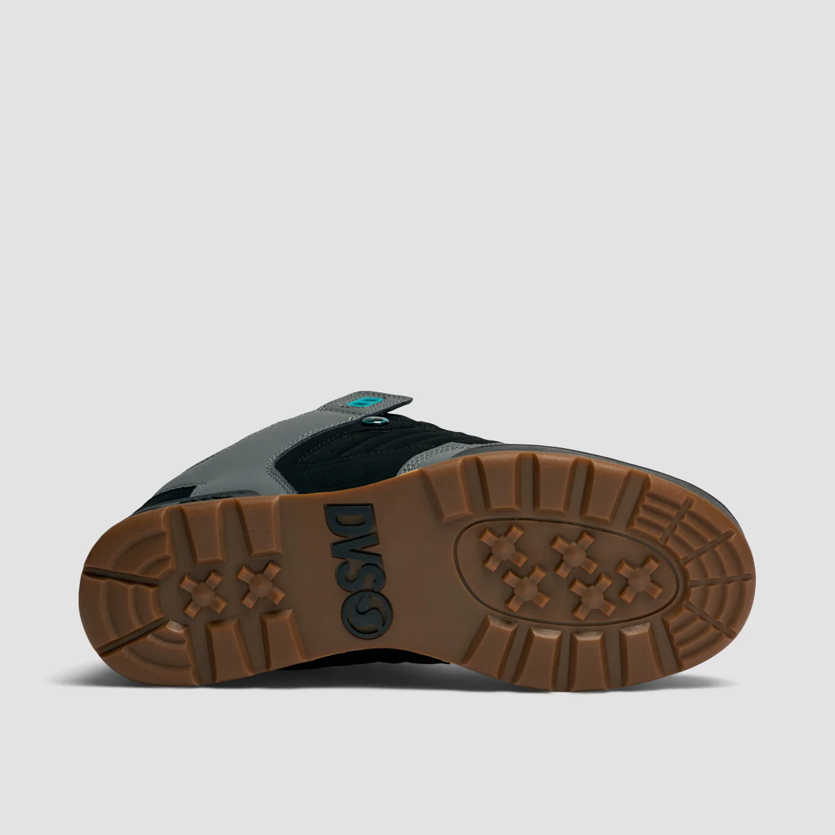 DVS Militia Snow Shoes - Black/Turquoise/Gum Nubuck - Image 5