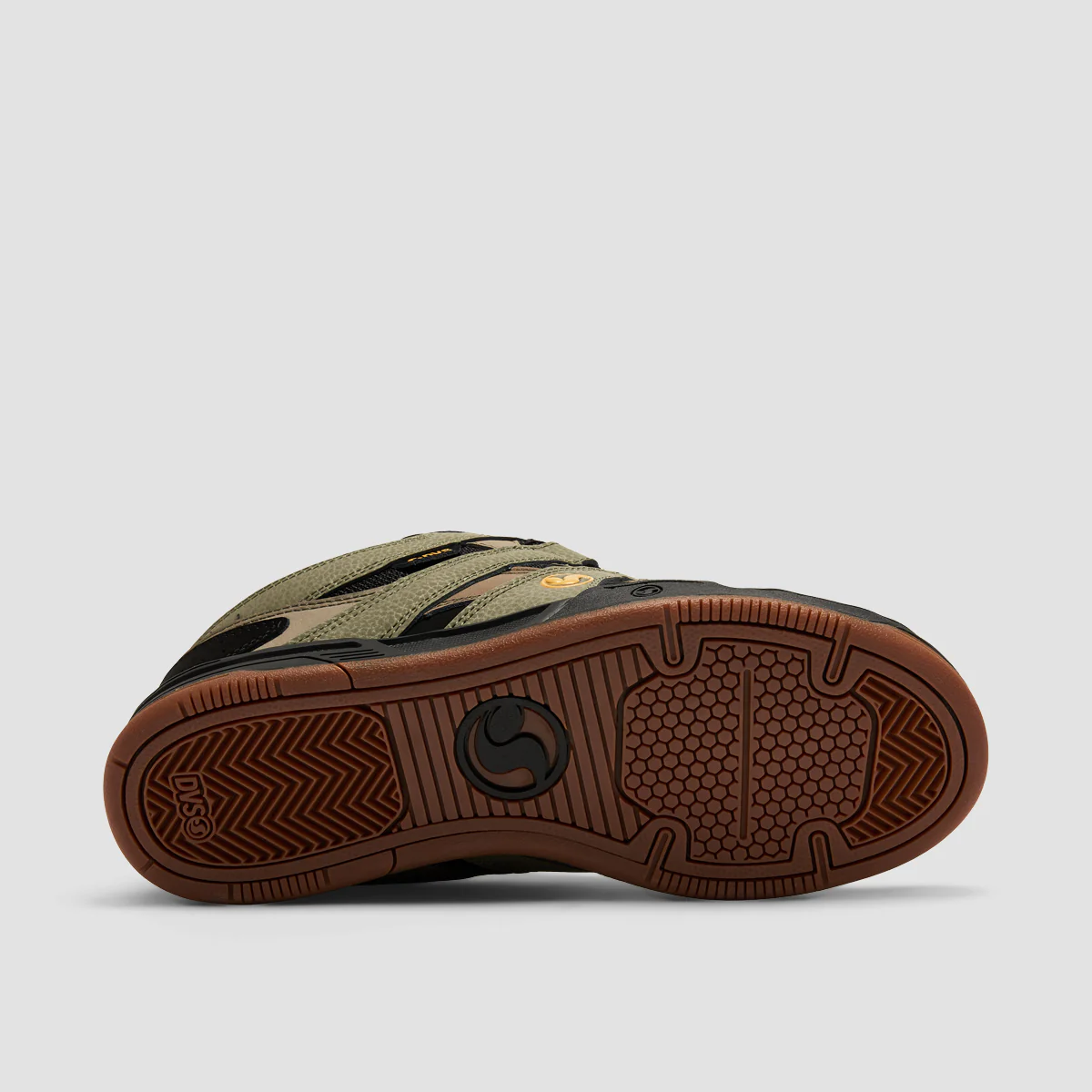 DVS Primo Shoes - Olive/Brindle/Black Nubuck - Image 5
