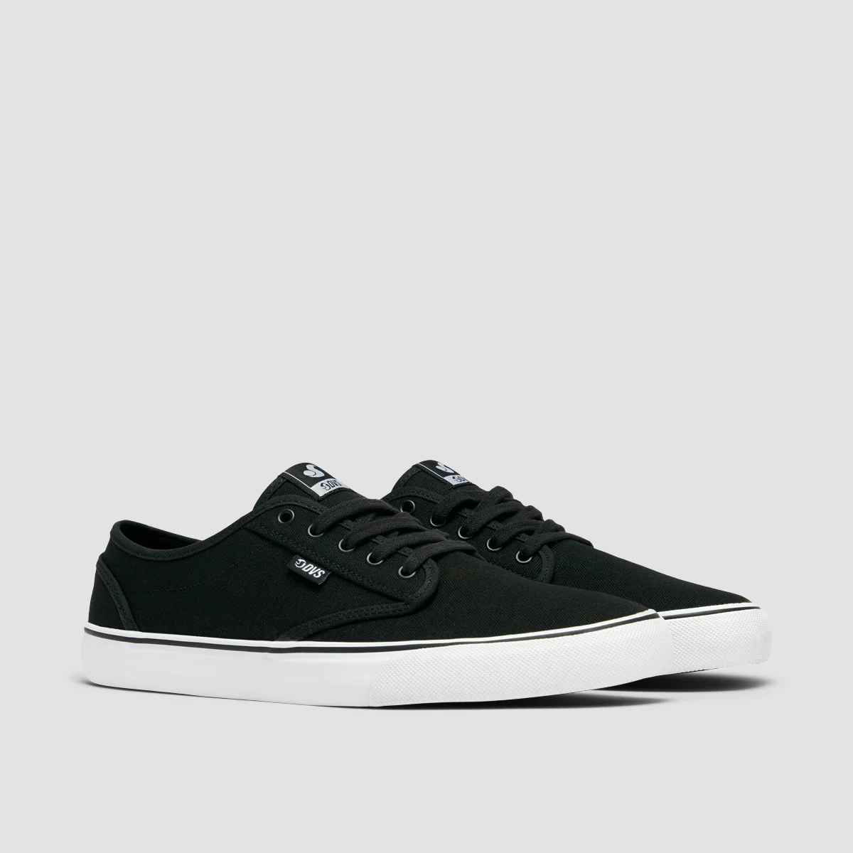 DVS Rico CT Shoes - Black/White Canvas - Image 2