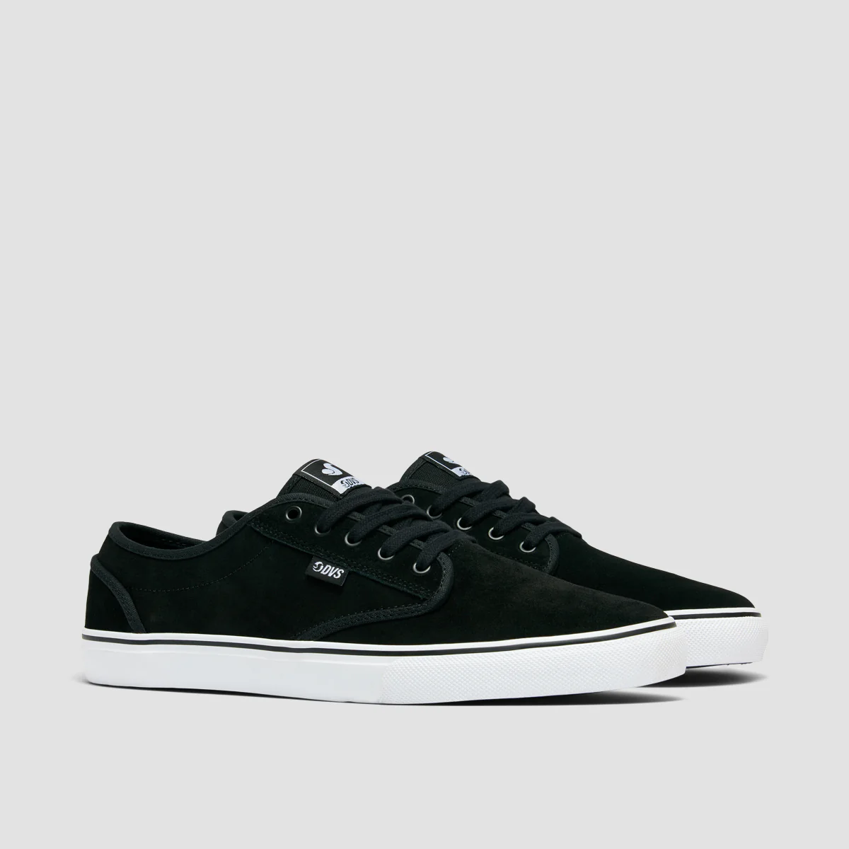 DVS Rico CT Shoes - Black/White Suede - Image 2