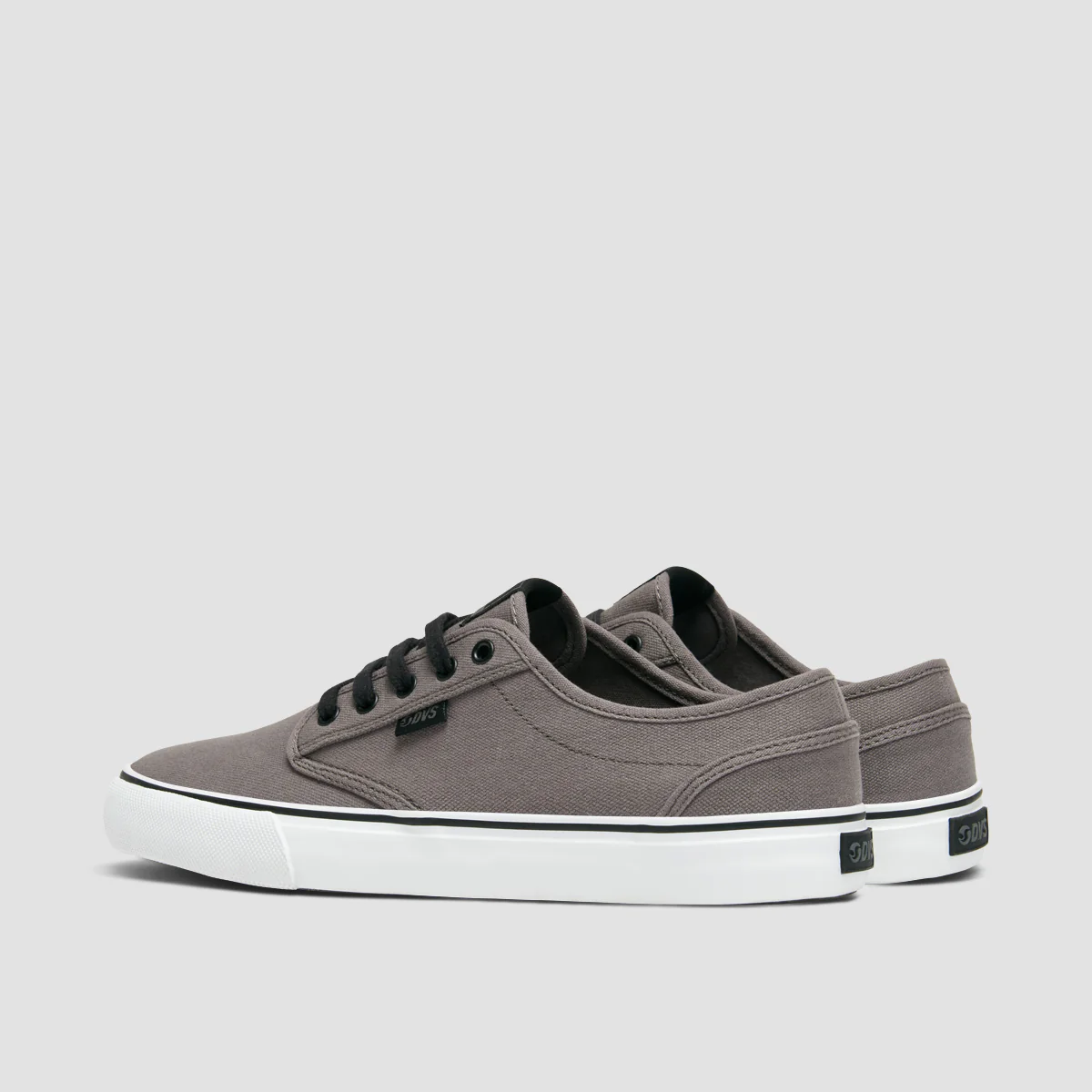 DVS Rico CT Shoes - Charcoal/White Canvas - Image 3