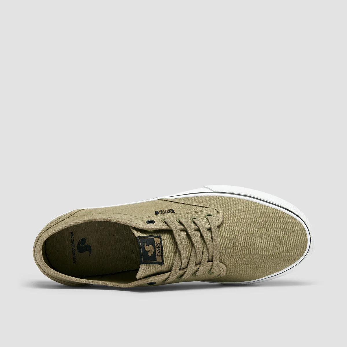 DVS Rico CT Shoes - Olive/White Canvas - Image 4
