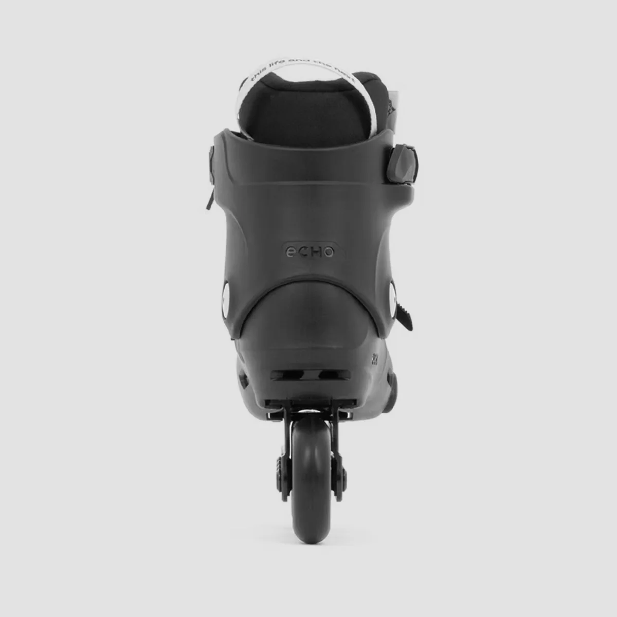 Echo Freeskates 4-Wheel Inline Skates Black 80/90mm - Image 3