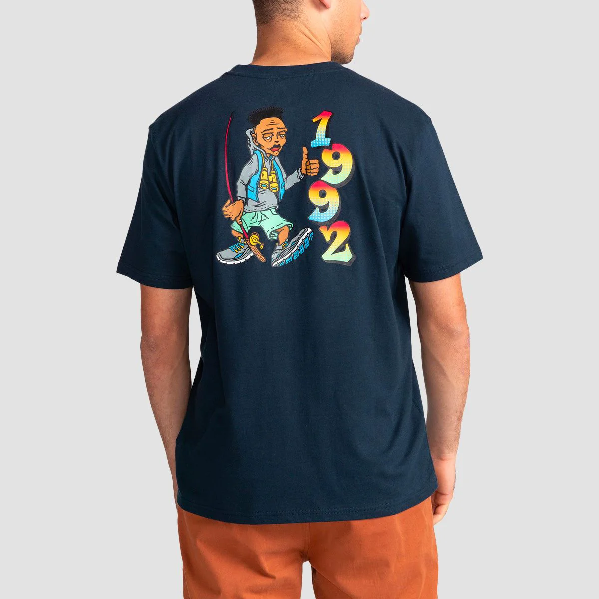 Element 1992 Organic T-Shirt Eclipse Navy - Image 2