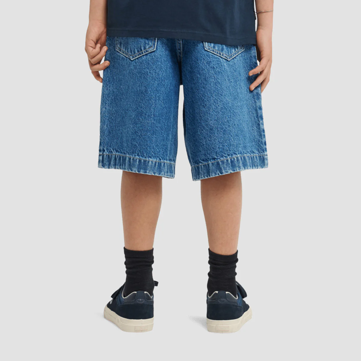 Element Big 5 Denim Shorts Mid Used - Kids - Image 2