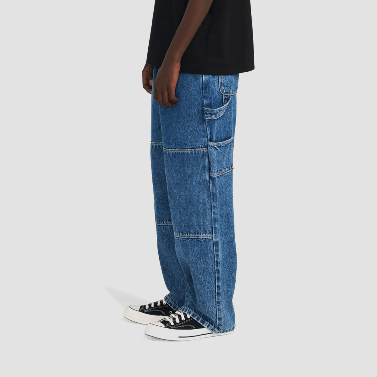 Element Big Carpenter Baggy Fit Jeans Mid Used - Image 2