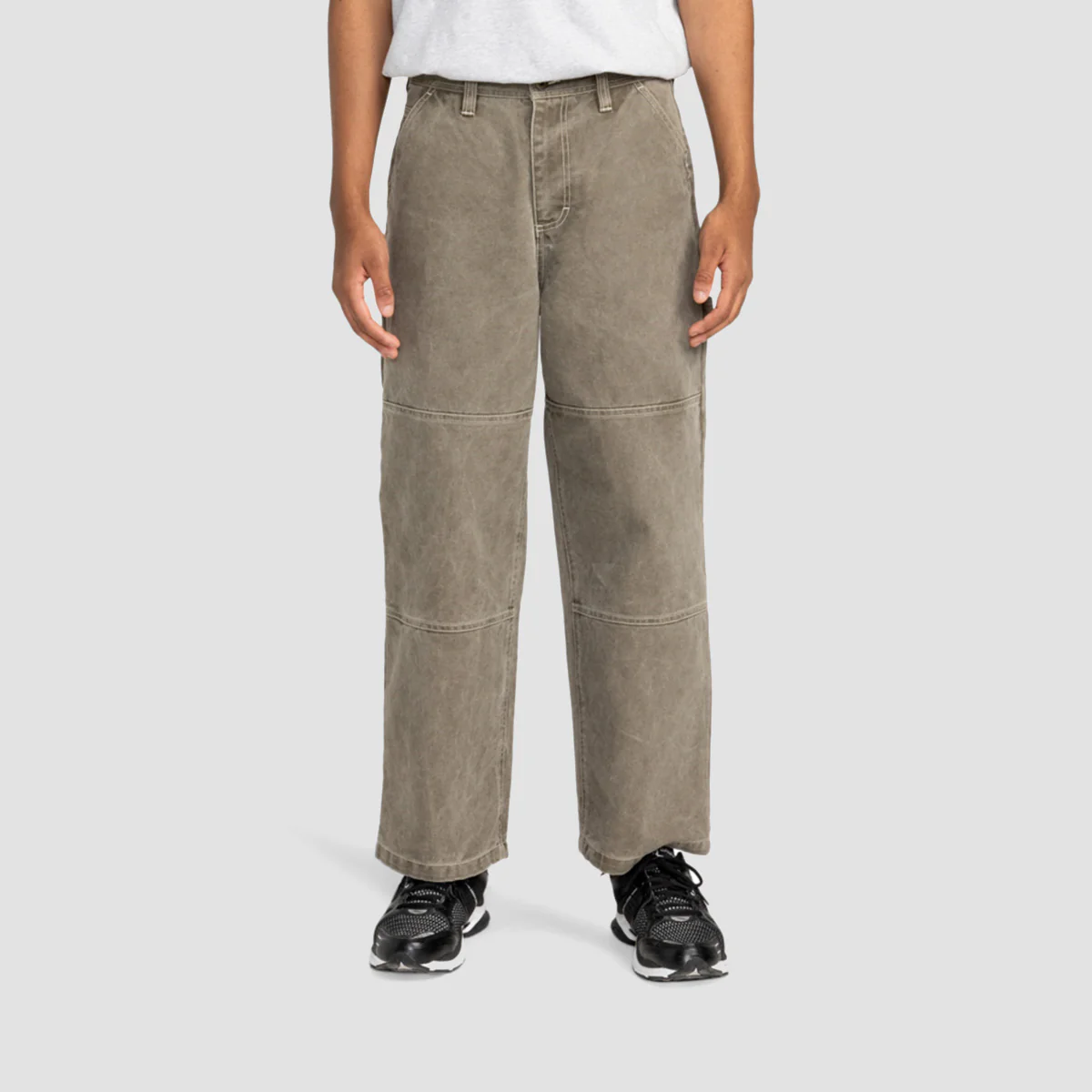Element Carpenter Canvas Pants Stone Grey