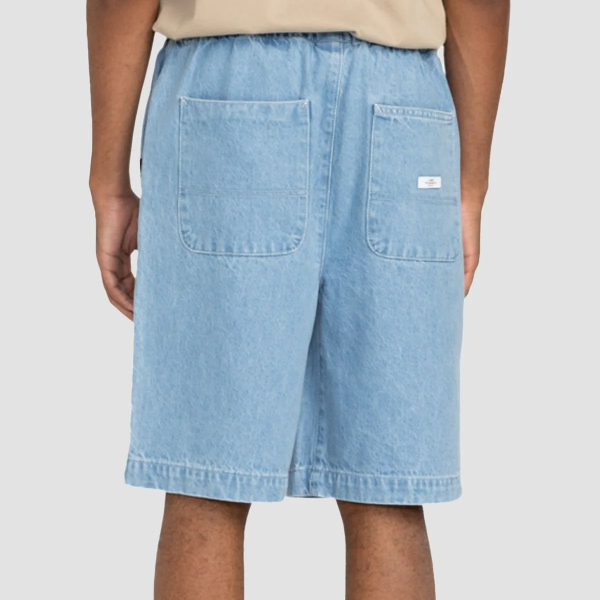 Element Chillin Big Denim Shorts Bleach - Image 2