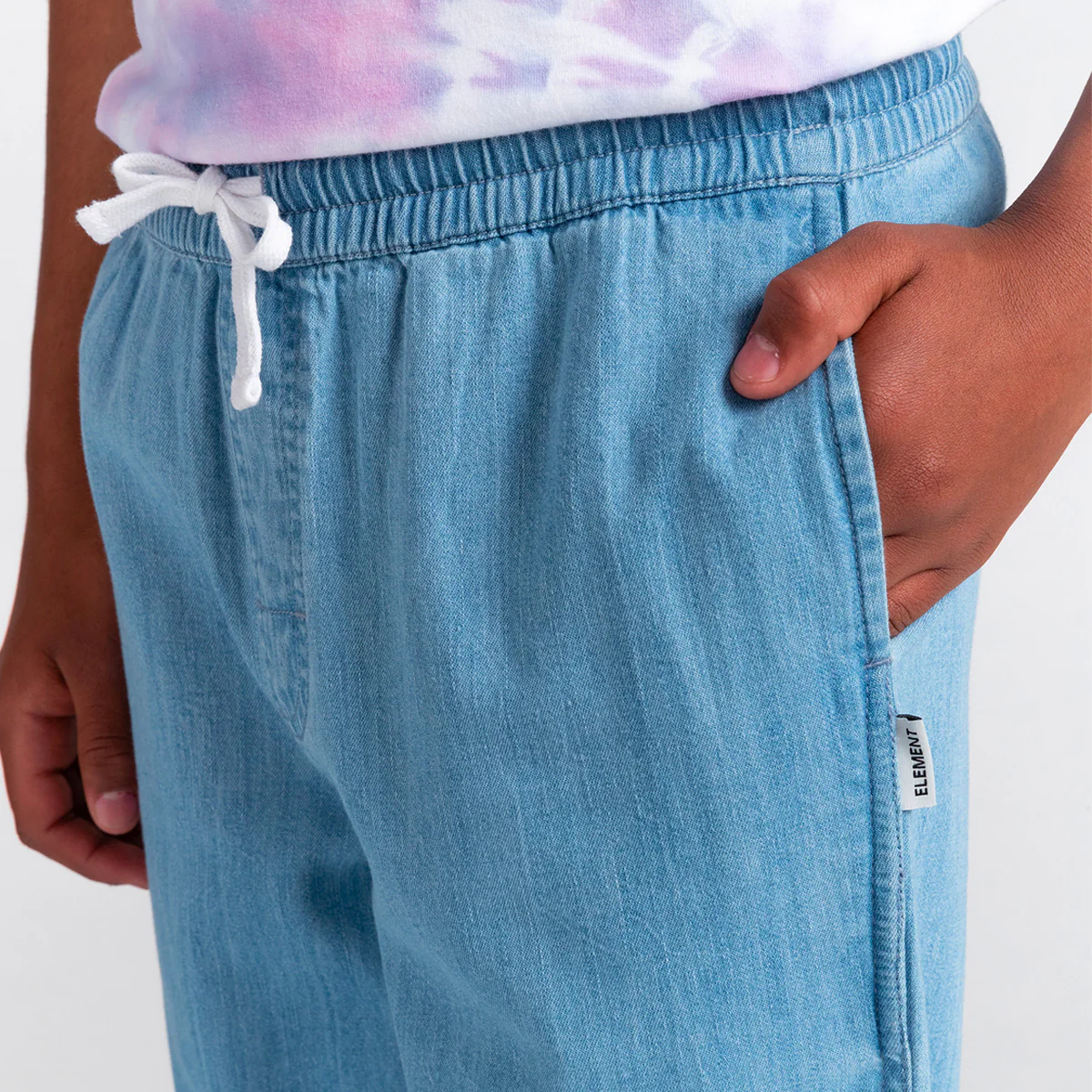 Element Chillin Denim Jeans Bleached - Kids - Image 3