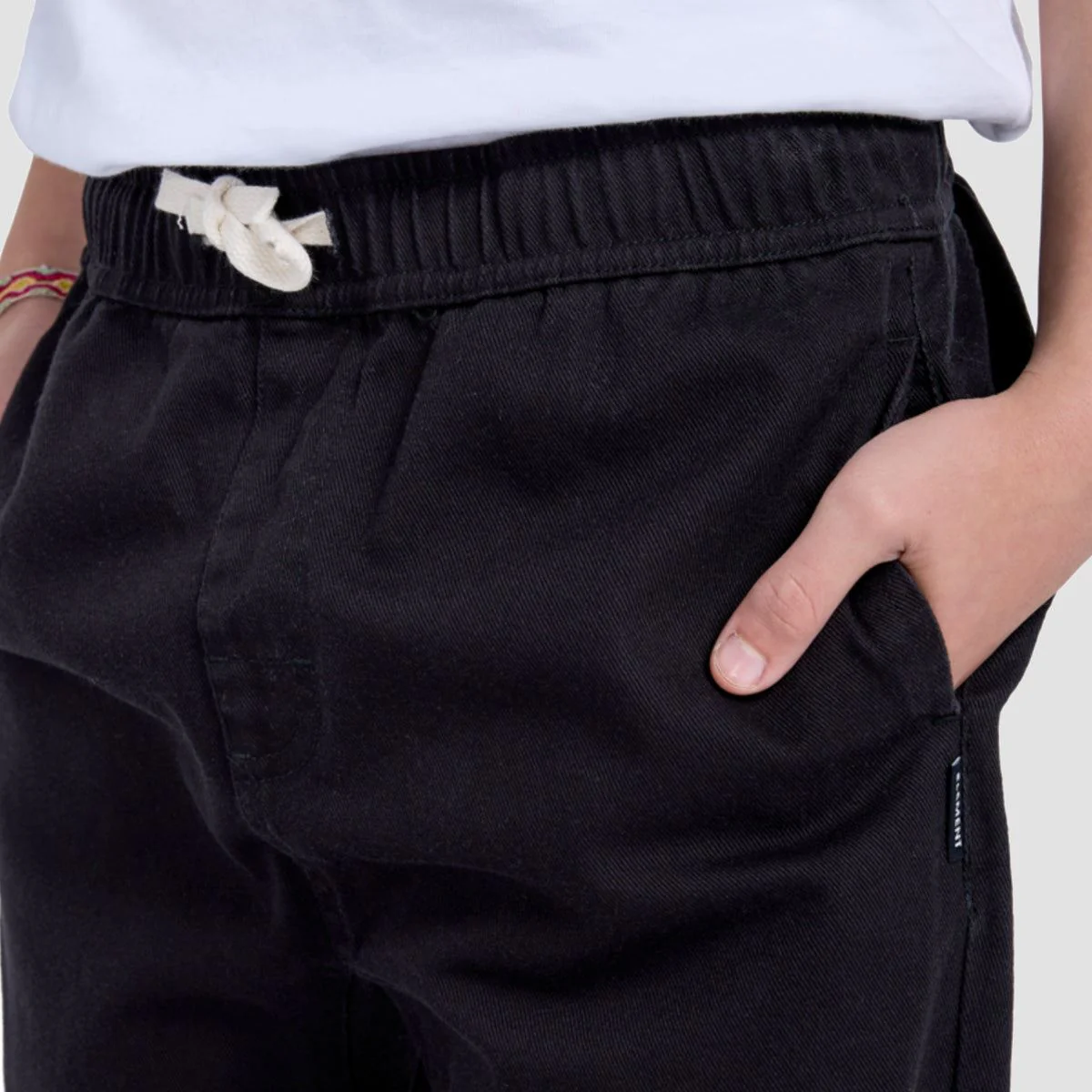 Element Chillin Twill Pants Washed Black - Kids - Image 2