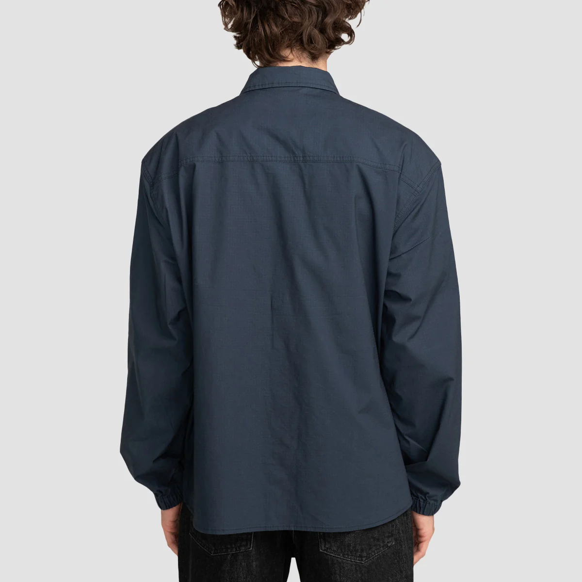 Element Cliff Longsleeve Shirt Blue Nights - Image 2