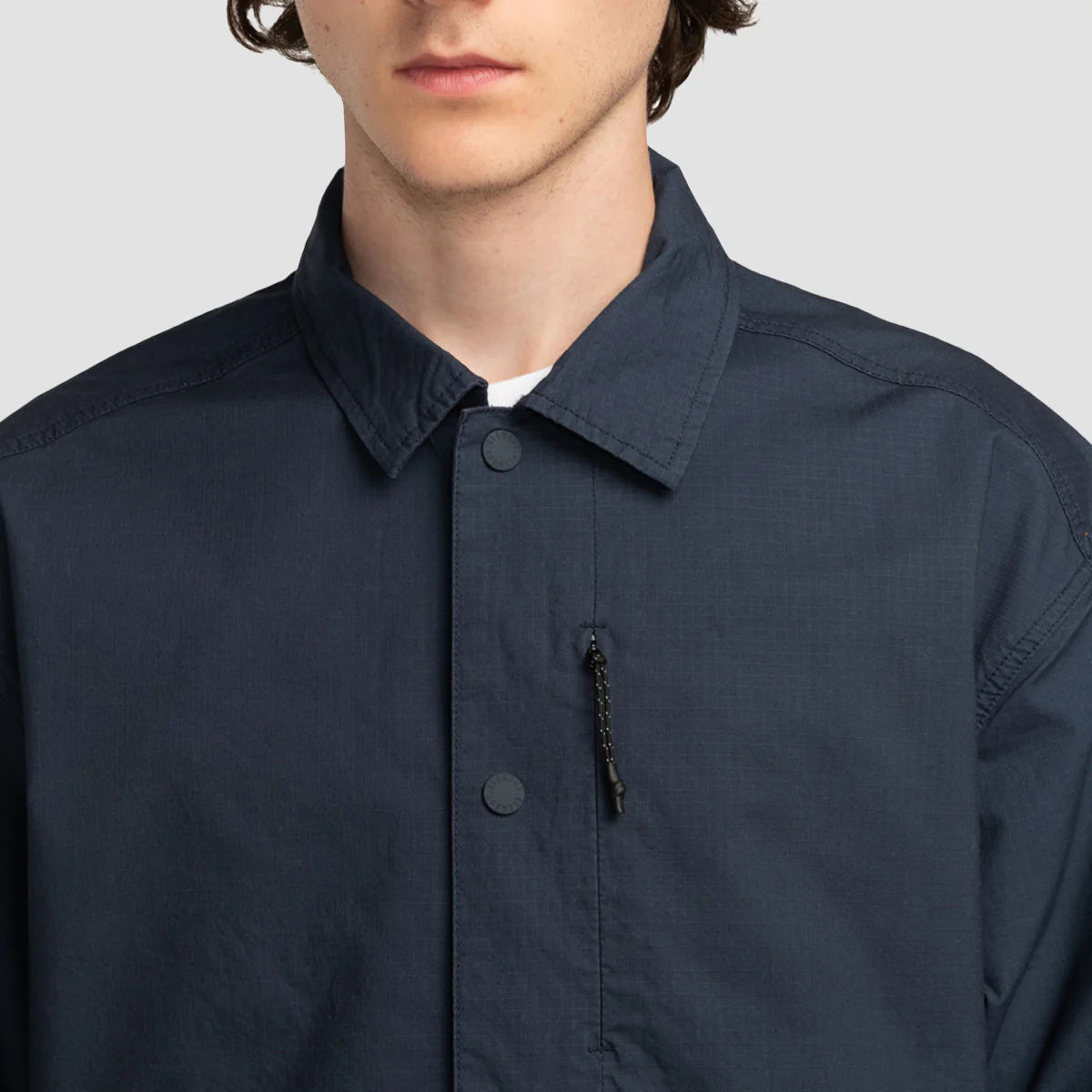 Element Cliff Longsleeve Shirt Blue Nights - Image 3