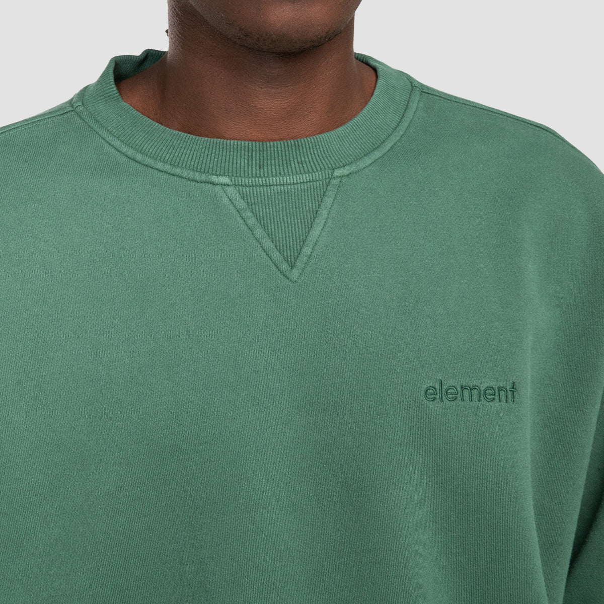 Element Cornell 3.0 Crew Sweatshirt Trekking Green - Image 2