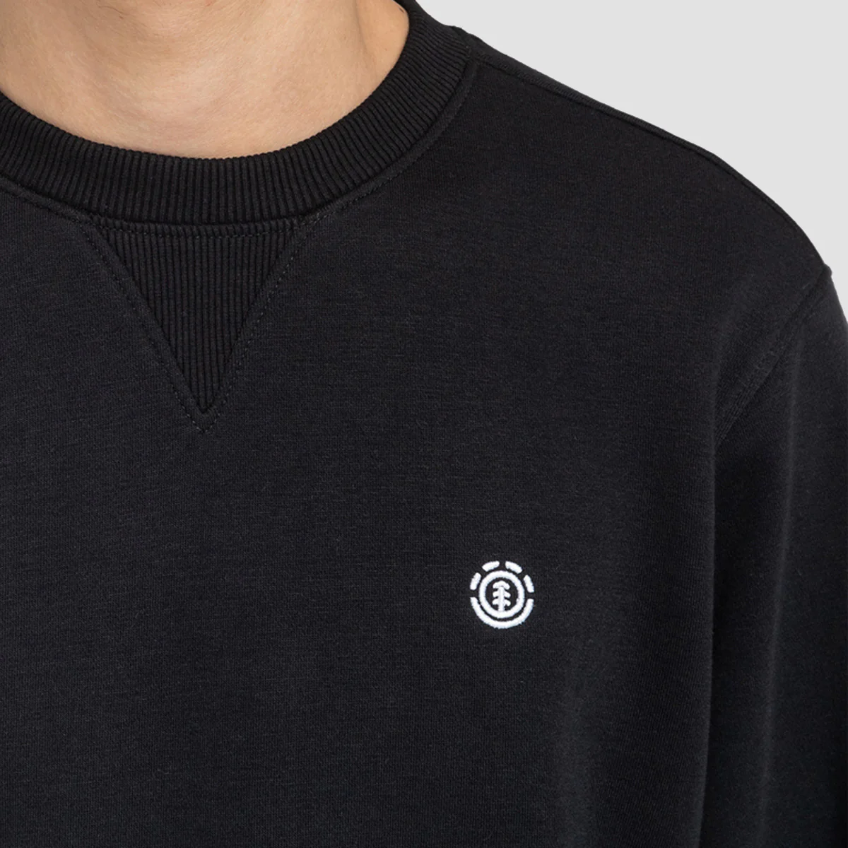 Element Cornell Classic Crew Sweatshirt Flint Black - Image 2