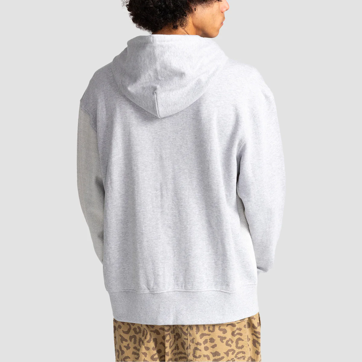 Element Crossfield Reverse Zip Hoodie Grey Heather - Image 3