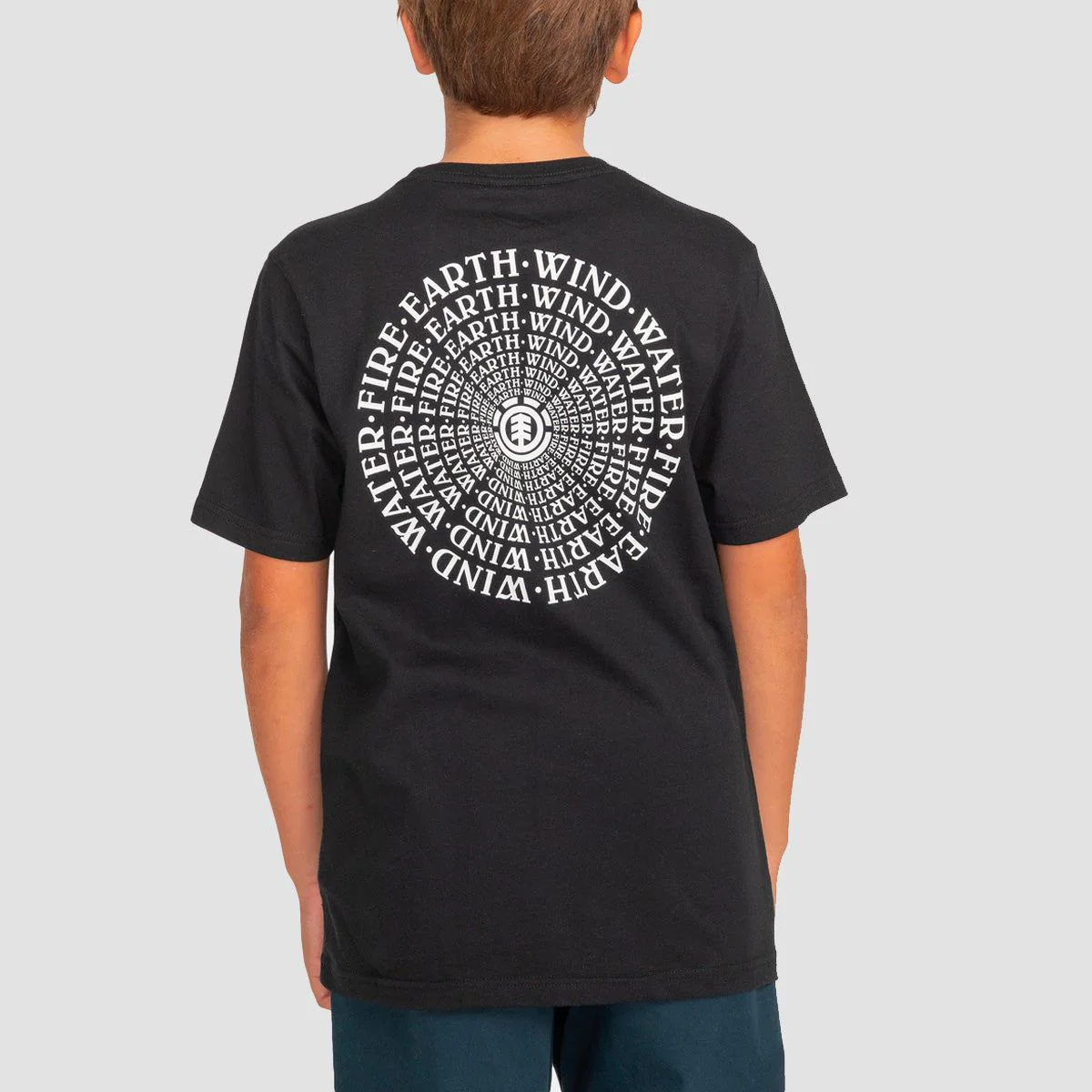 Element Delamar Organic T-Shirt Flint Black - Image 2