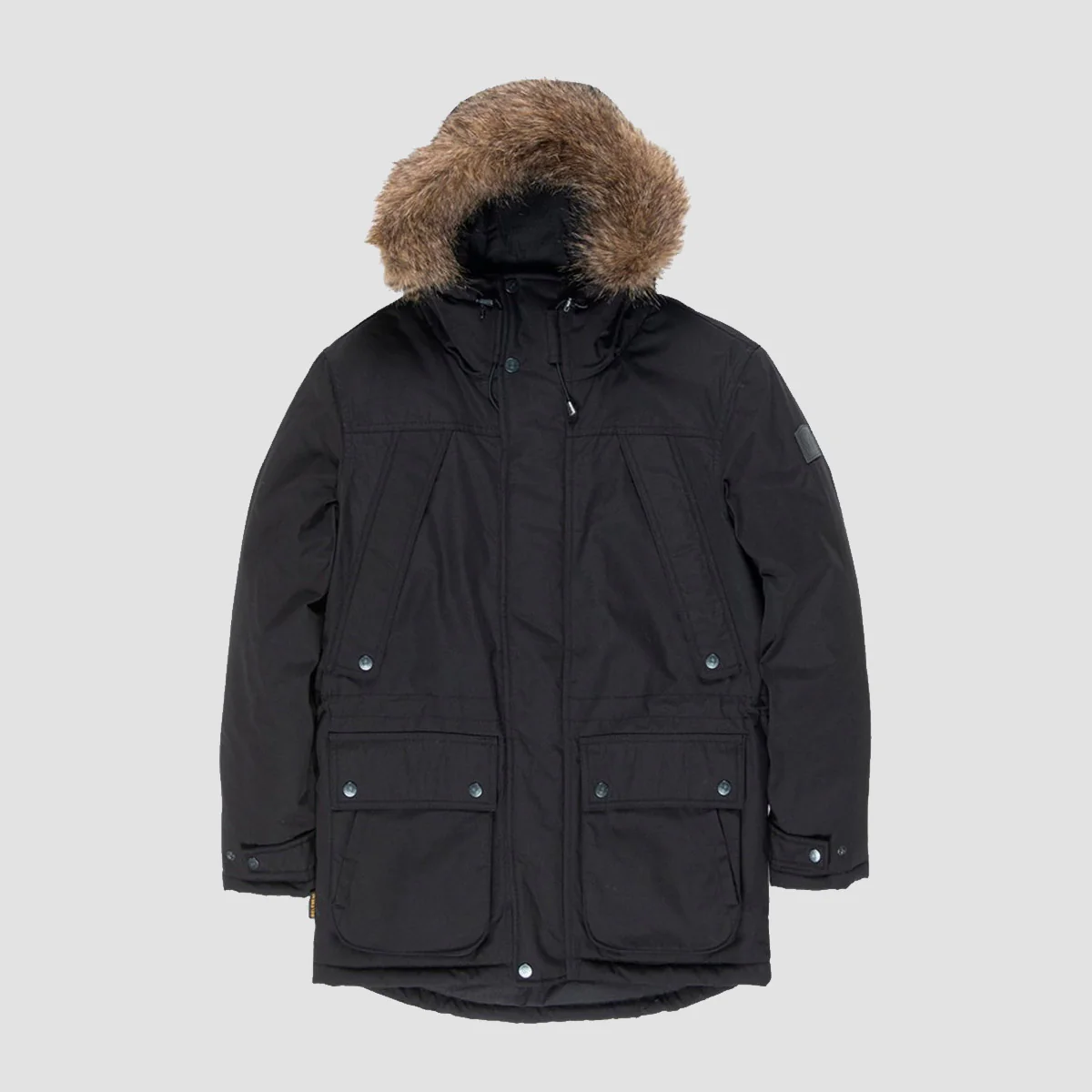 Element Fargo Parka Jacket Flint Black - Womens - Image 2