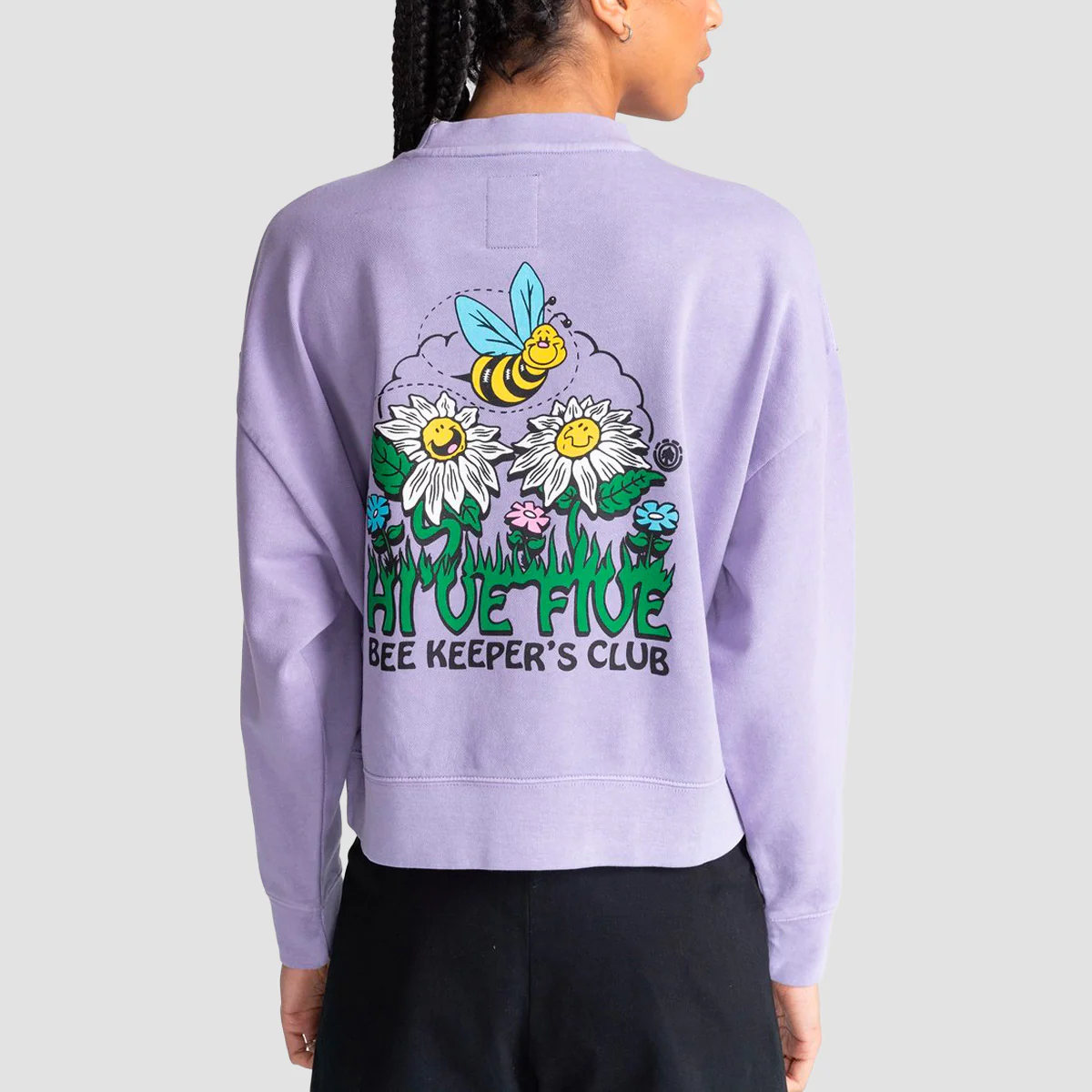 Element High Five Crew Sweat Daybreak - Womens - Image 2