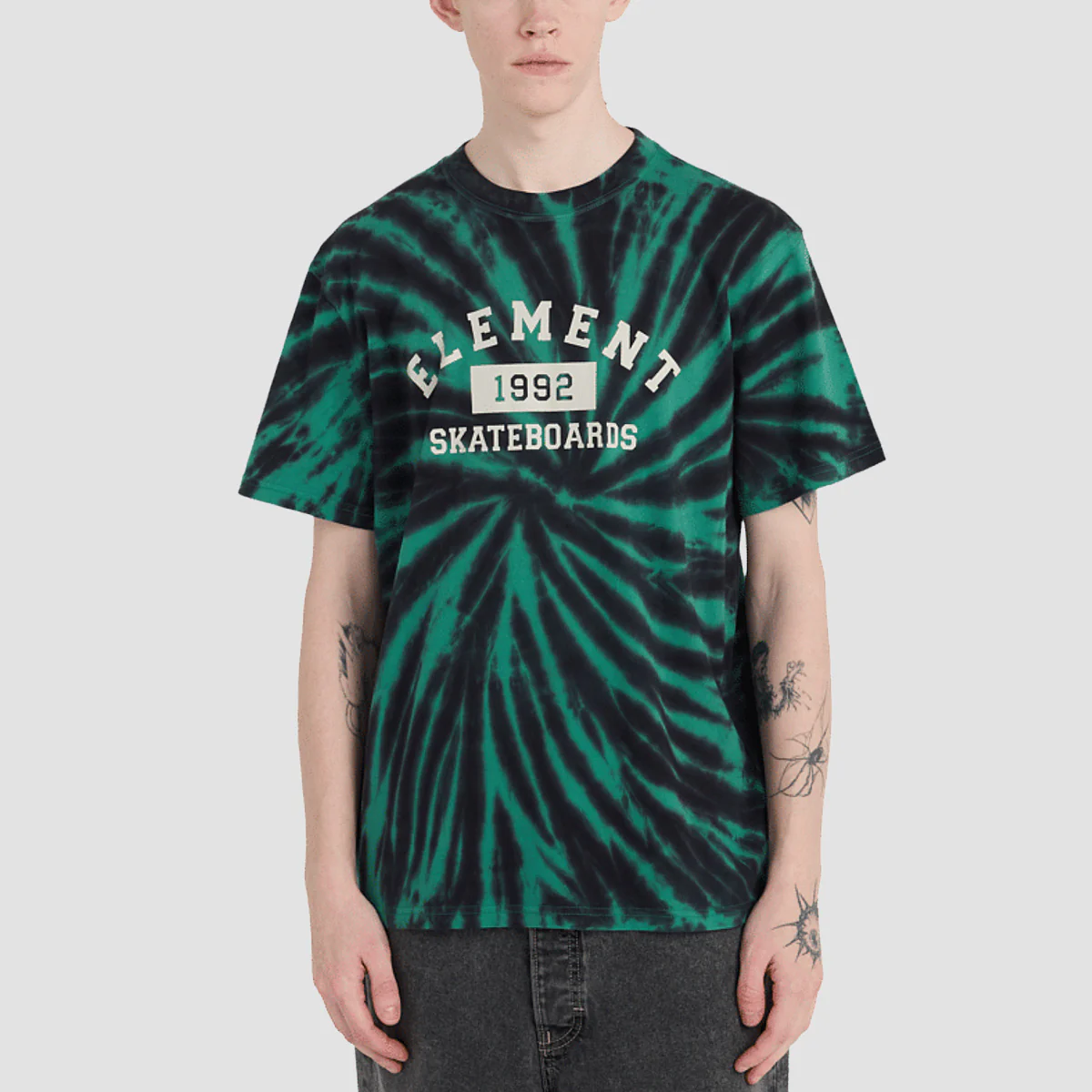Element Home Team Tie Dye T-Shirt Fir