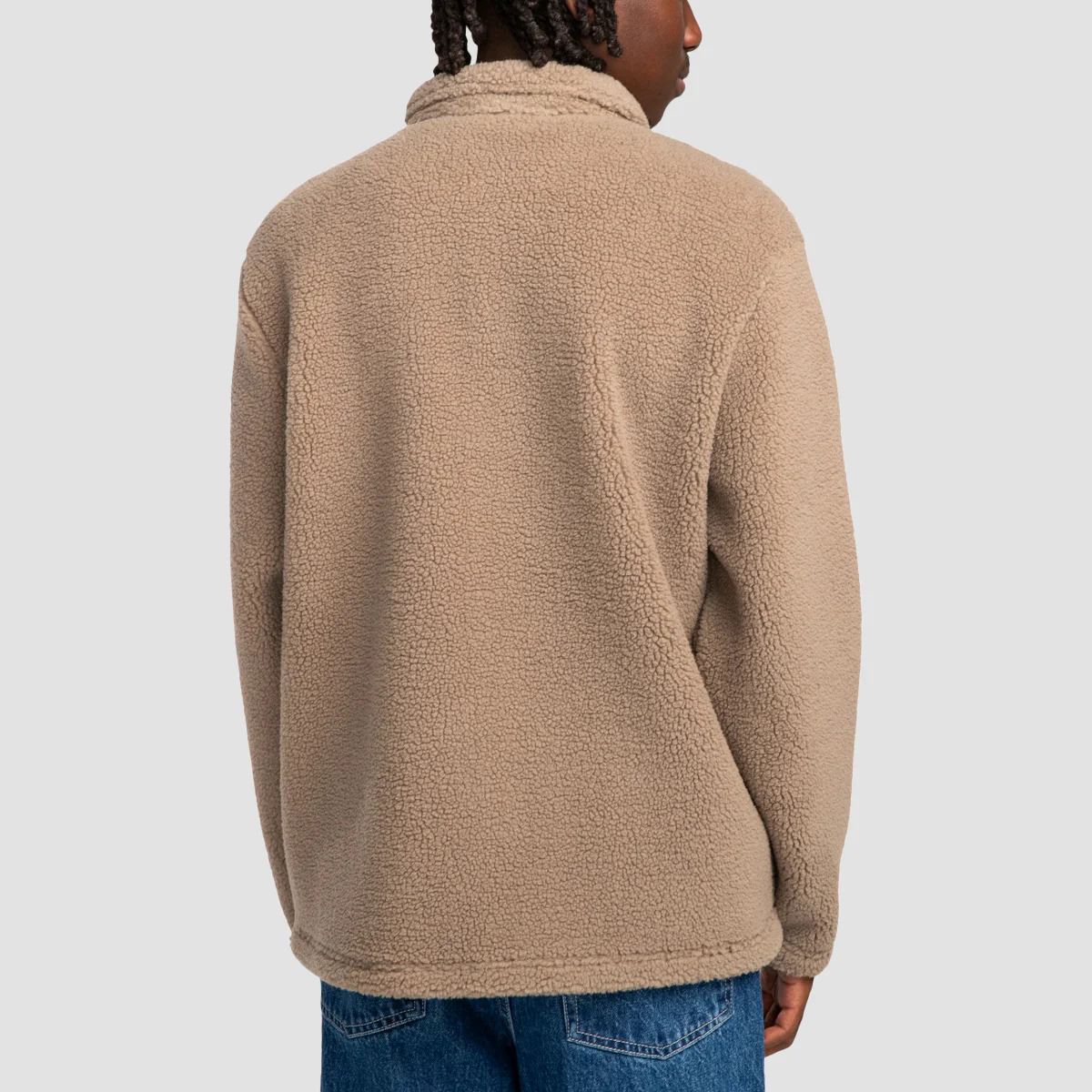 Element Hueco Sherpa Fleece Jacket Walnut - Image 3