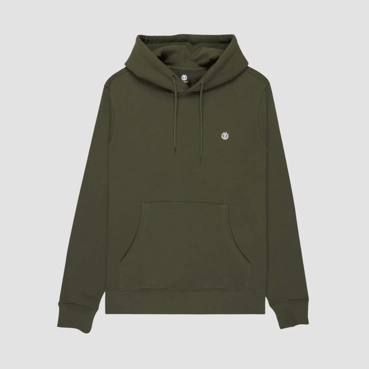 Element Icon Embroidery Pullover Hoodie Forest Night