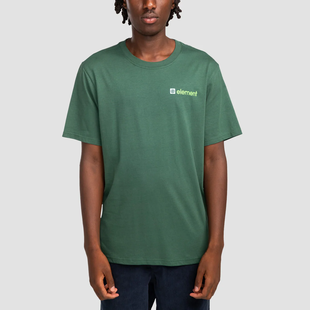 Element Joint Swirl T-Shirt Trekking Green - Image 2