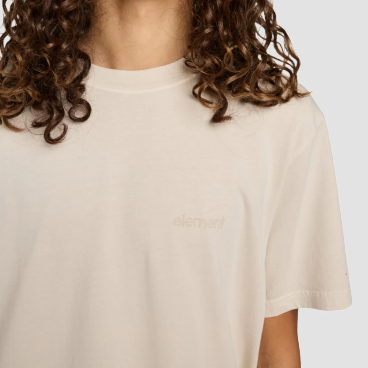 Element Lowcase Pigment T-Shirt Oat Milk - Image 2