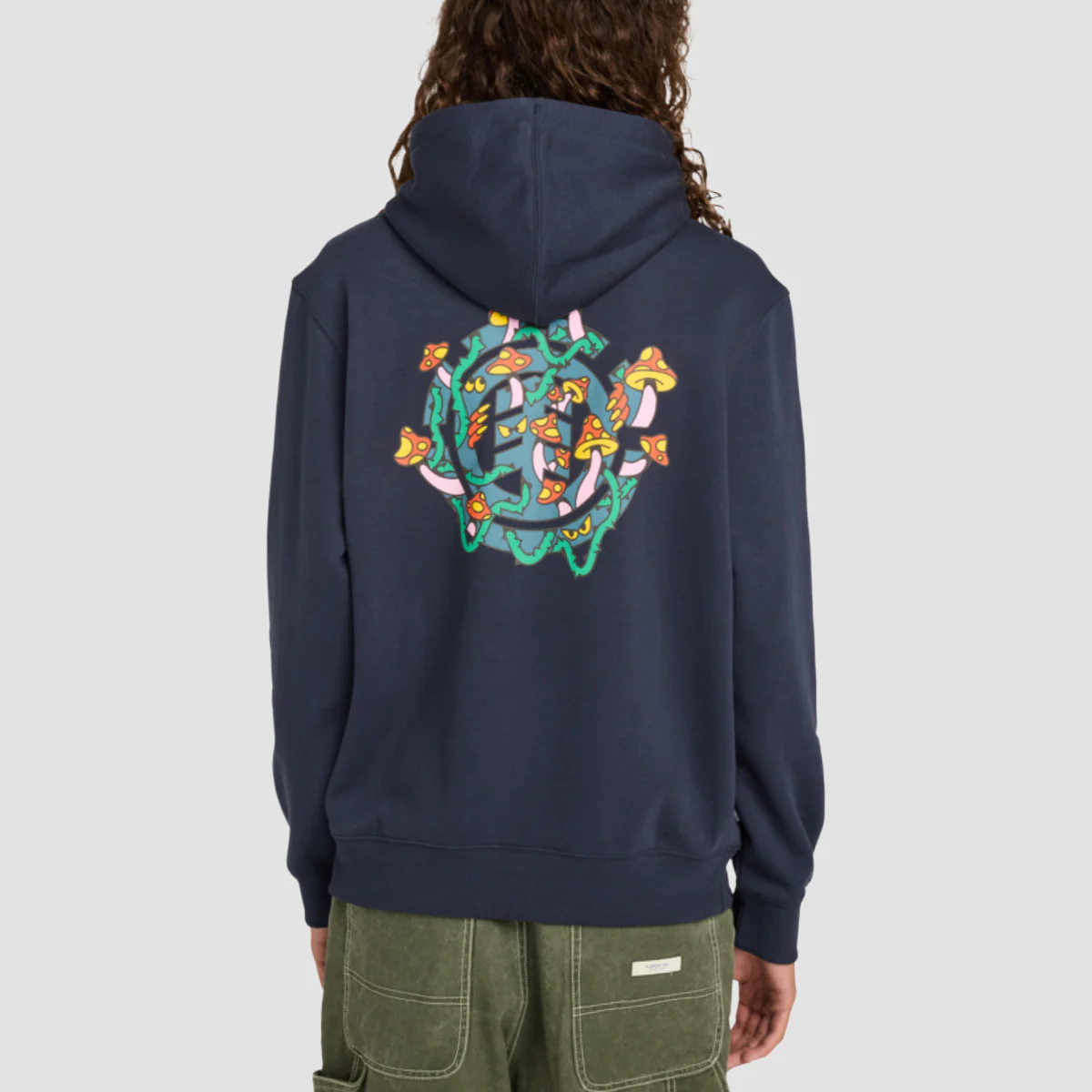 Element Midnight Pullover Hoodie Eclipse Navy - Image 2