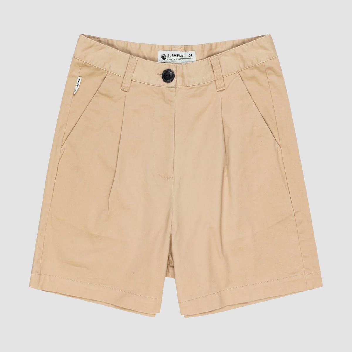 Element Scout Chino Shorts Oxford Tan - Womens - Image 3
