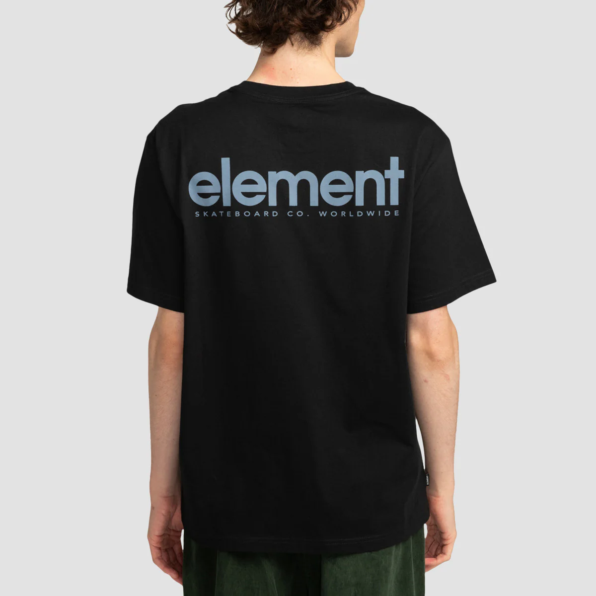 Element Simple Logo T-Shirt Flint Black - Image 2