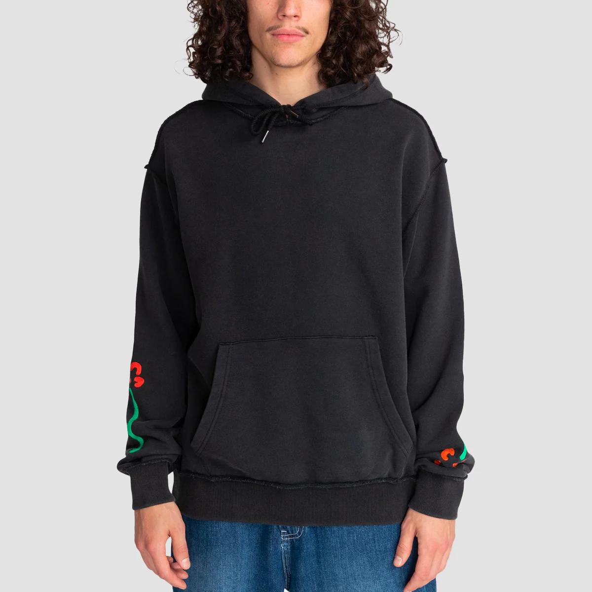 Element Skateboarding Mi Amor Pullover Hoodie Flint Black
