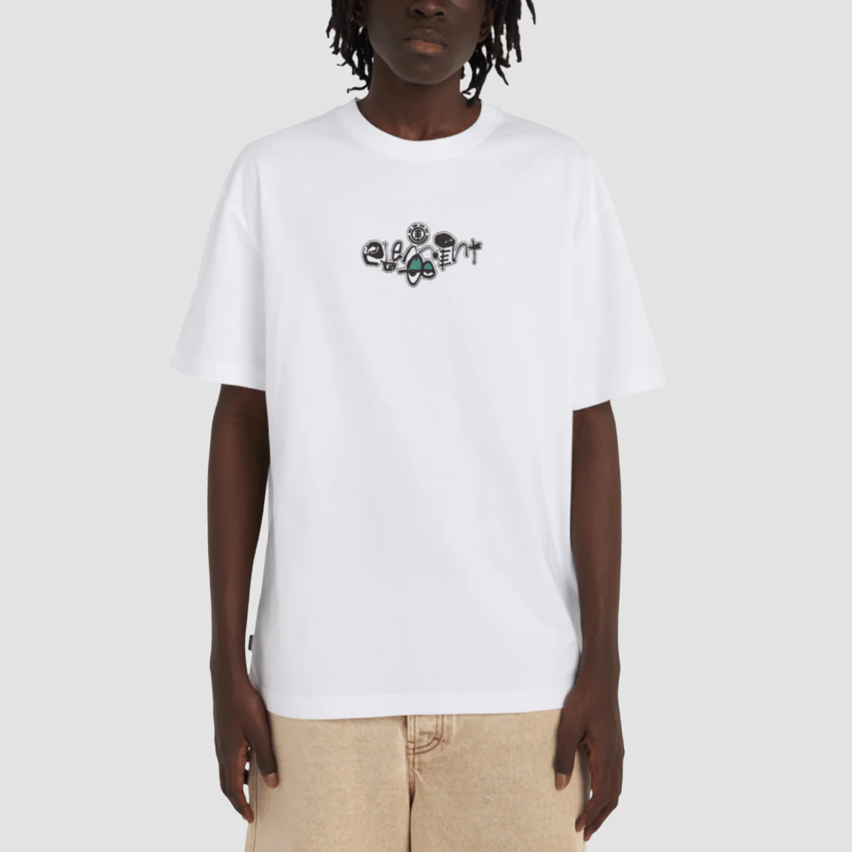 Element Sunday T-Shirt Optic White - Image 2
