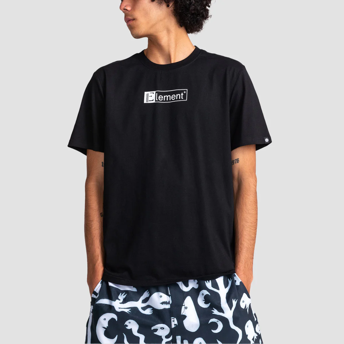 Element Video Nasties T-Shirt Flint Black - Image 2