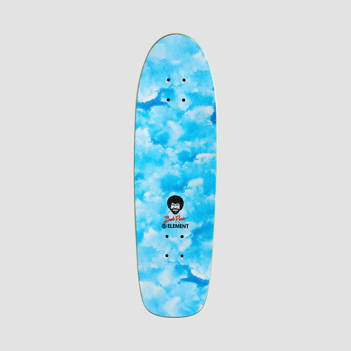 Element X Bob Ross Happy Clouds Cruiser Skateboard - 8.875" - Image 2