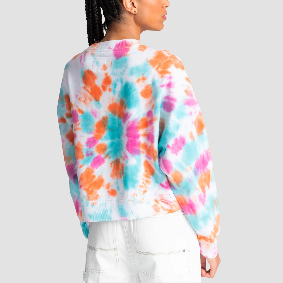 Element X Timber Hail W Crew Sweat Festivalfuchsia - Womens - Image 2