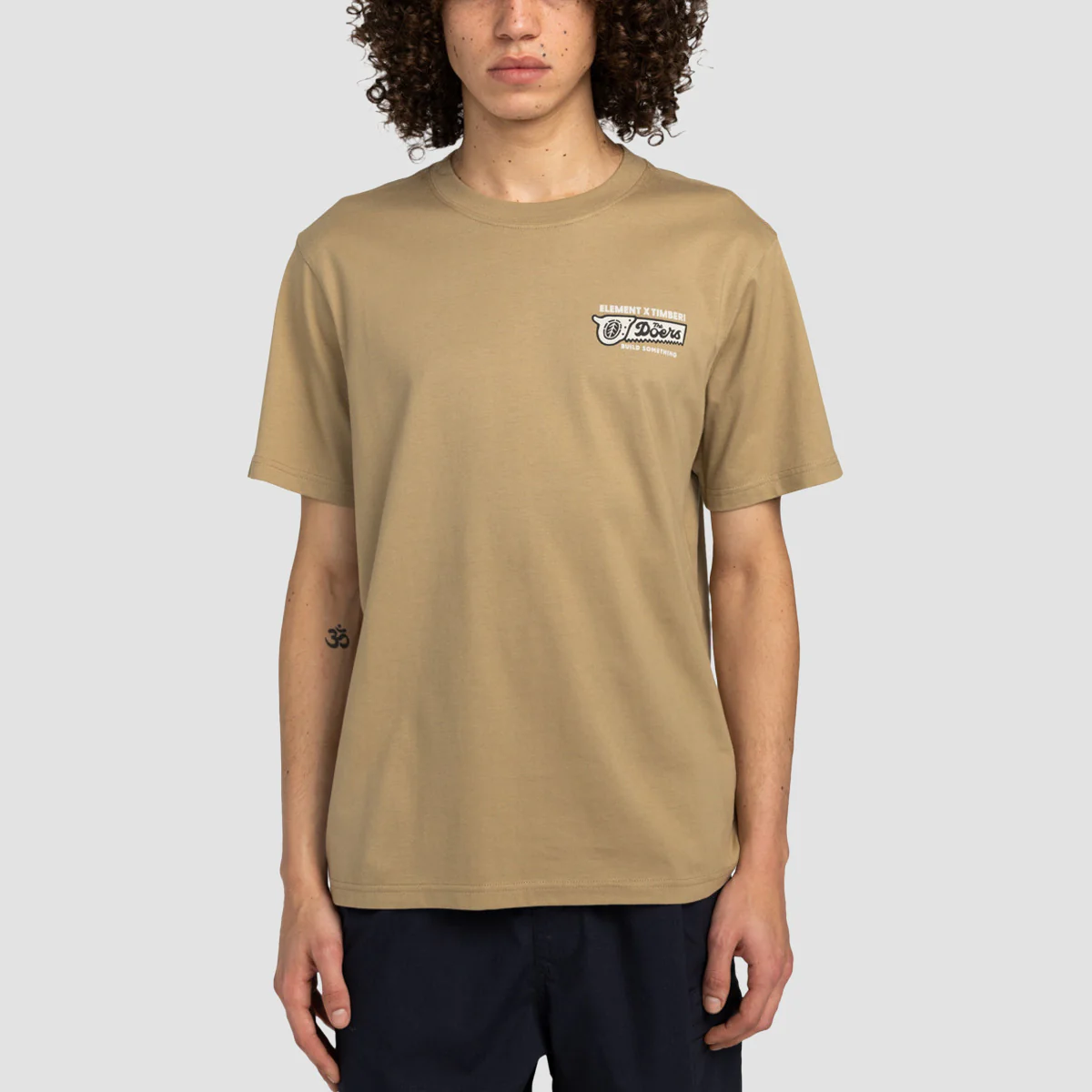 Element X Timber Icon T-Shirt Khaki - Image 2